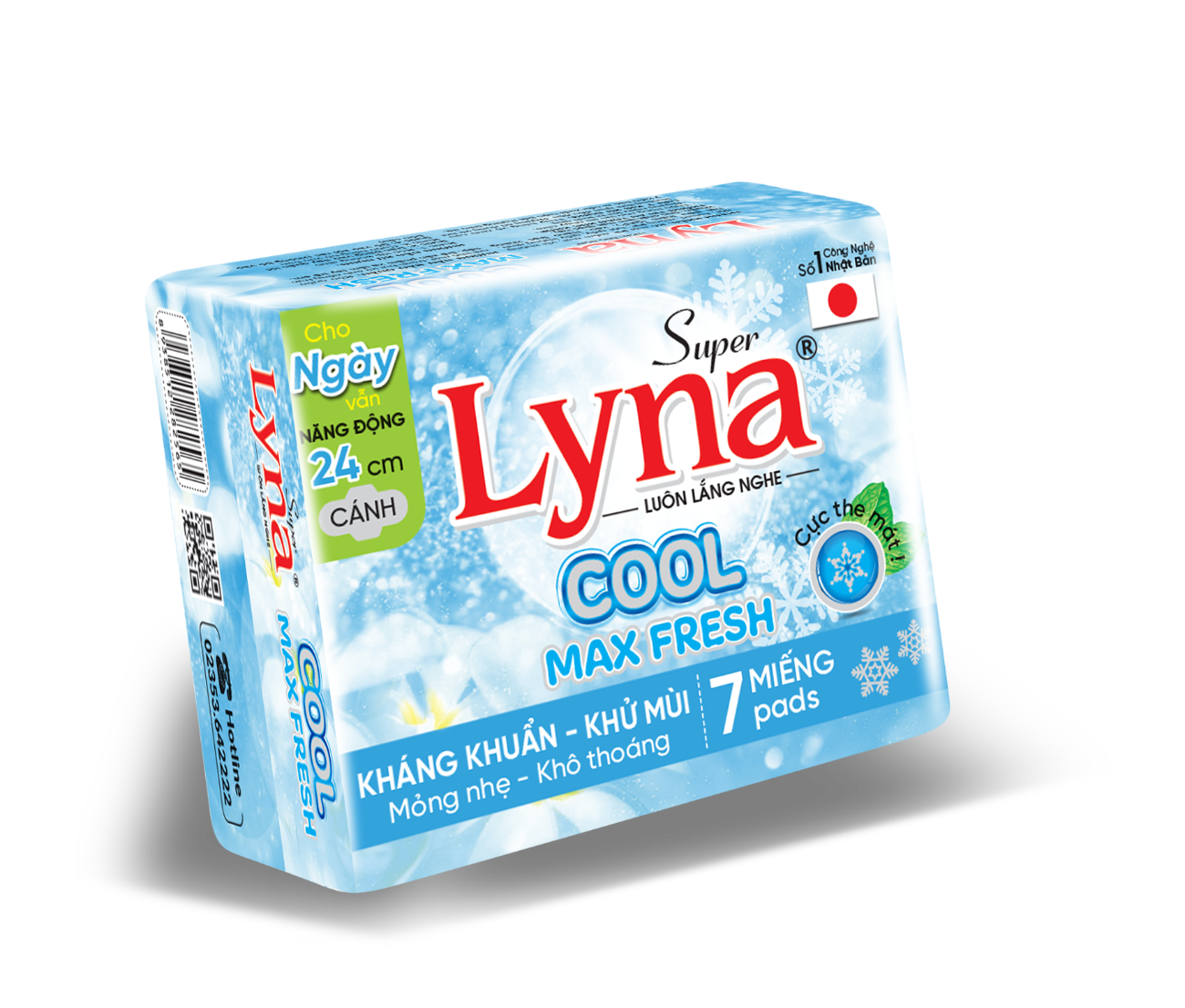 BĂNG VỆ SINH LYNA XANH COOL MAX FRESH 